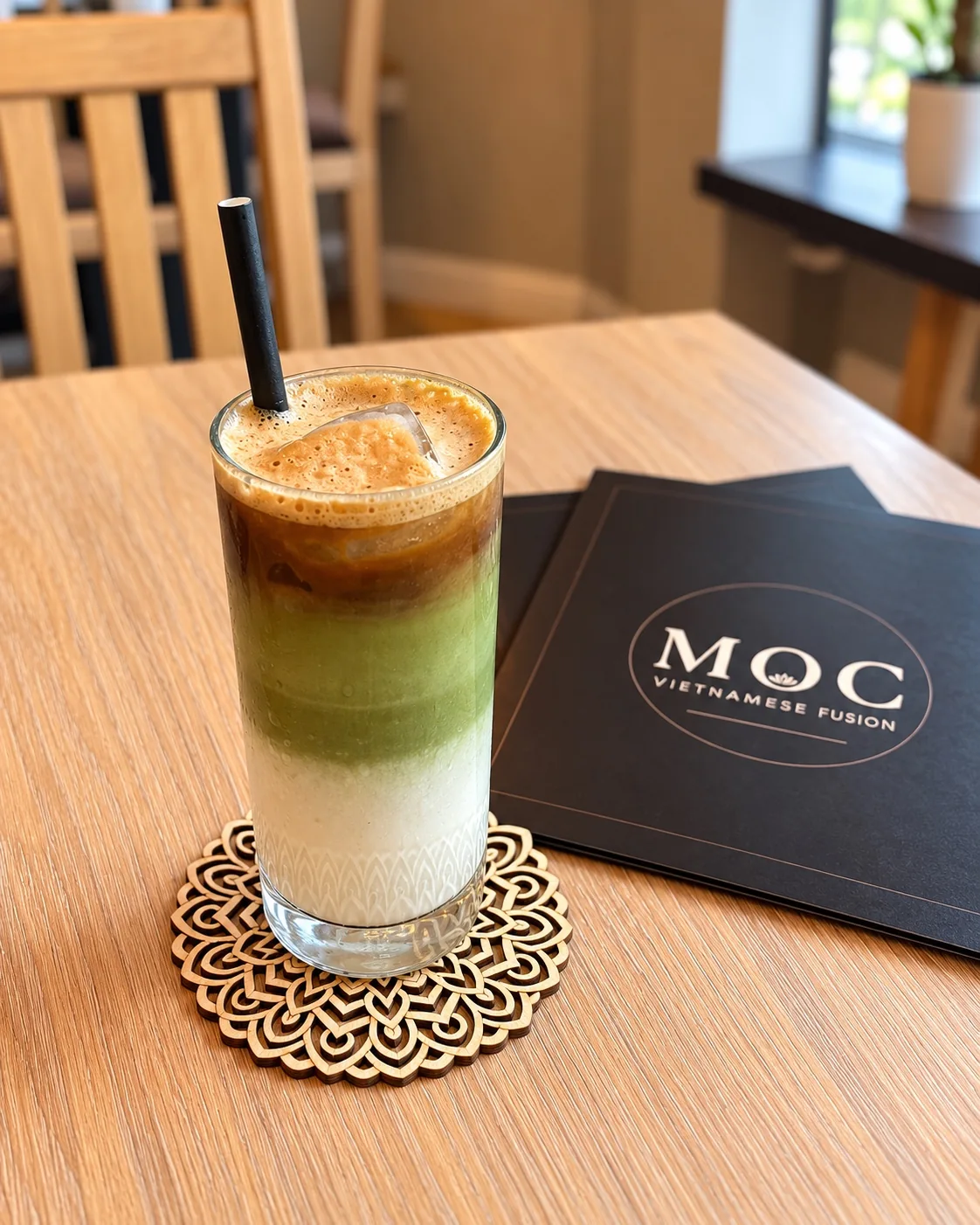 Matcha coffee MOC